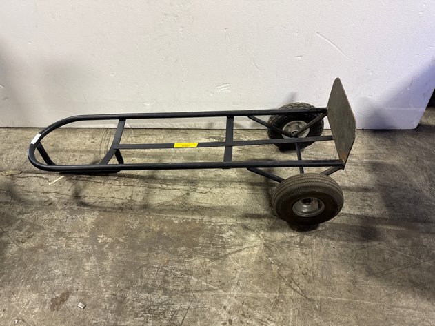 Image for Black Tubular Steel Two-Wheel Hand Truck