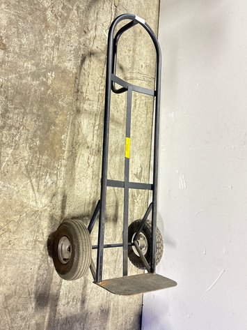 Image for Black Tubular Steel Two-Wheel Hand Truck