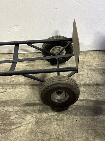 Image for Black Tubular Steel Two-Wheel Hand Truck