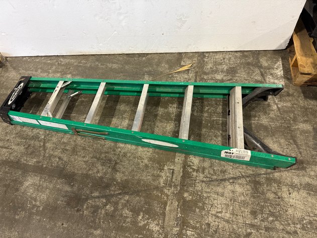 Image for Werner Green 6’ A Frame Fiberglass Step Ladder