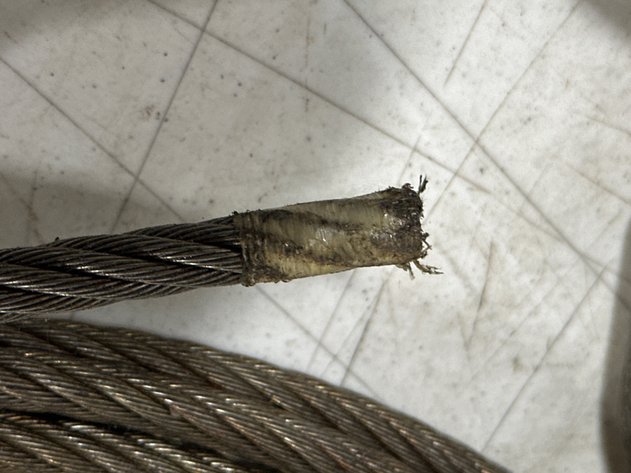 Image for Steel Wire Rope Cable with Swivel Hoist Hook
