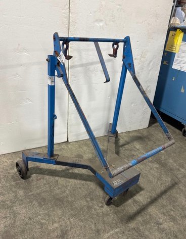 Image for Heavy-Duty A-Frame Rolling Material Handling Cart