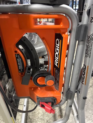 Image for RIDGID TS-UV Portable Table Saw on Rolling Stand