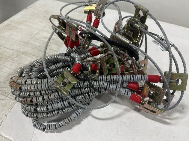 Image for Security Chain Co. Tire Cables & Security Tether Hardware Lot