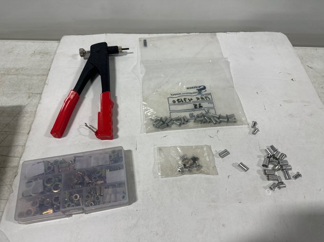 Image for VIGRUE Rivet Nut Kit & Manual Setter Tool Bundle