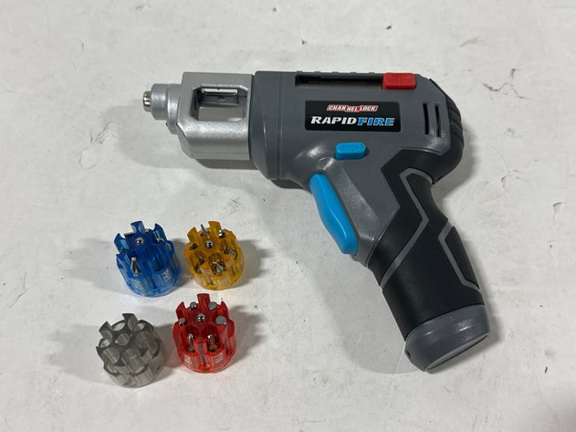 Image for Channellock 3.6V Screwdriver, Irwin Bits & Hand Tool Lot