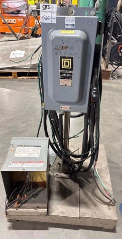 Image for Square D Heavy Duty Disconnect Switch & Transformer Skid