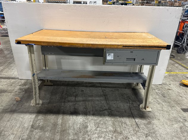Image for Heavy Duty Steel Frame Industrial Workbench