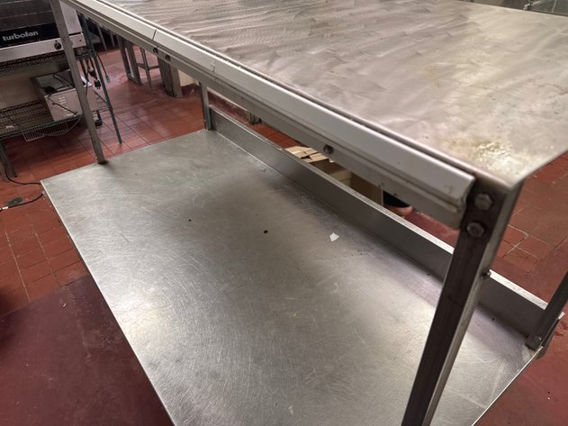Image for Stainless Steel Work Table w/ Over and Under shelf