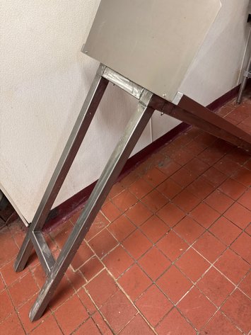 Image for Custom Stainless Steel Dump Station with Stand