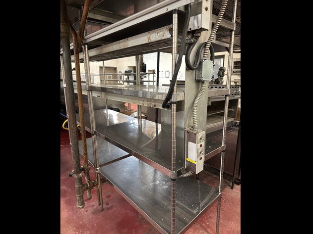 Image for 5-Tier Stainless Steel Shelving Units with Warmer