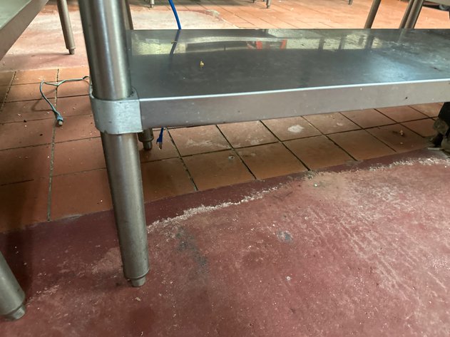 Image for Stainless Steel Prep Table with Lower Shelf