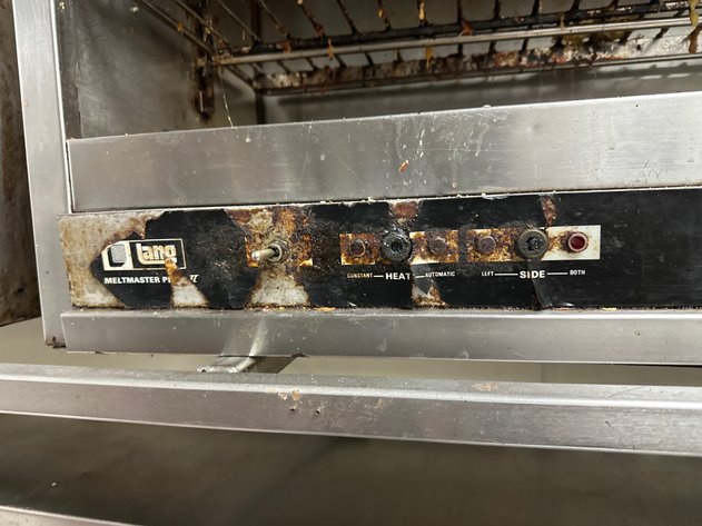 Image for Lang Meltmaster Commercial Cheese Melter Salamander Broiler