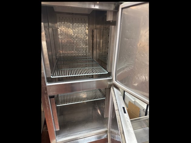 Image for Avantco Half-Door Commercial Reach-In Refrigerator