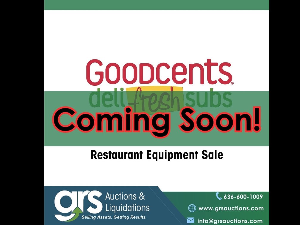 Image for Goodcents Restaurant Auction