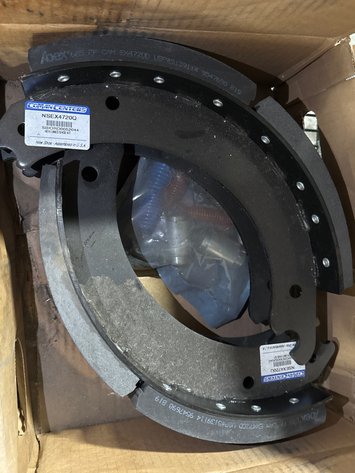 Image for Coman Centers NSEX4720Q Heavy Duty Air Brake Shoe Kit