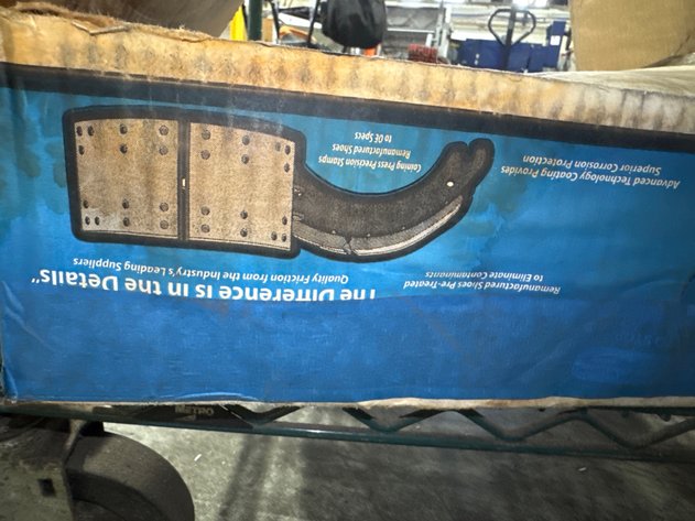 Image for Coman Centers NSEX4720Q Heavy Duty Air Brake Shoe Kit