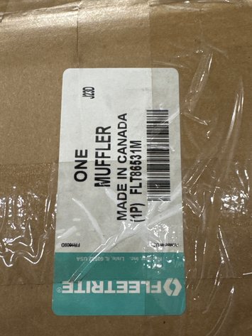 Image for Fleetrite FLT86531M Commercial Exhaust Muffler