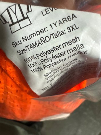Image for Condor 1YAR6A High-Visibility Mesh Safety Vests 3XL