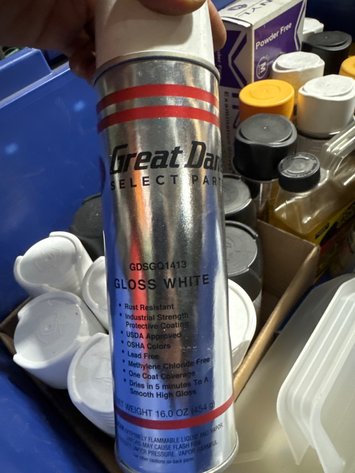 Image for Aerosol Paints, Primer, Finishes, Goo Gone & Vinyl Gloves Assorted