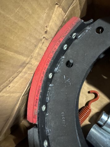 Image for Stemco Vista HP FF 4702 Commercial Brake Shoes & Hardware Kit
