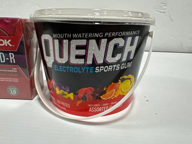 Image for TDK Color 10-Pack CD-Rs and Quench Electrolyte Sports Gum