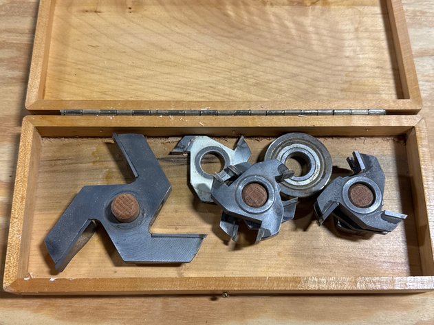 Image for 3-Wing Woodworking Shaper Cutters Set