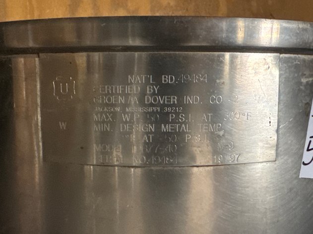 Image for Groen Tilting Kettle