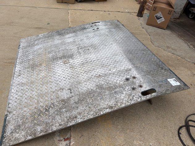 Image for Aluminum Diamond Tread Dock Plate