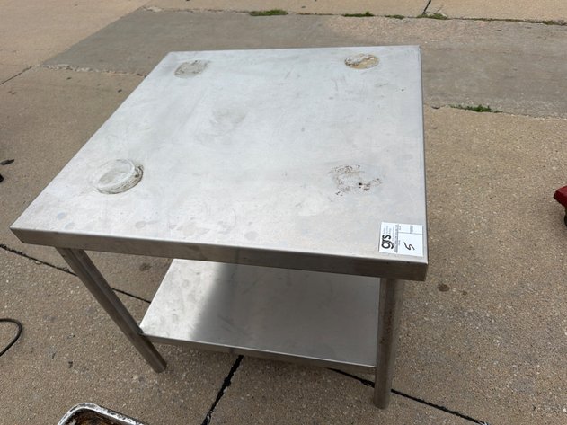 Image for Stainless Steel Equipment Stand w/ Undershelf