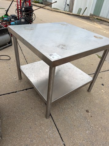 Image for Stainless Steel Equipment Stand w/ Undershelf