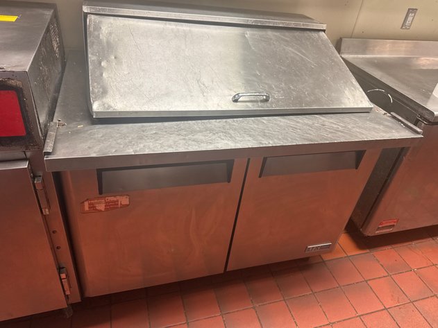 Image for Turbo Air MST-48-18 Commercial Refrigerated Prep Table