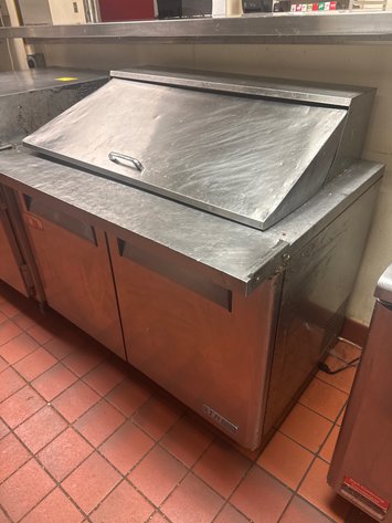 Image for Turbo Air MST-48-18 Commercial Refrigerated Prep Table