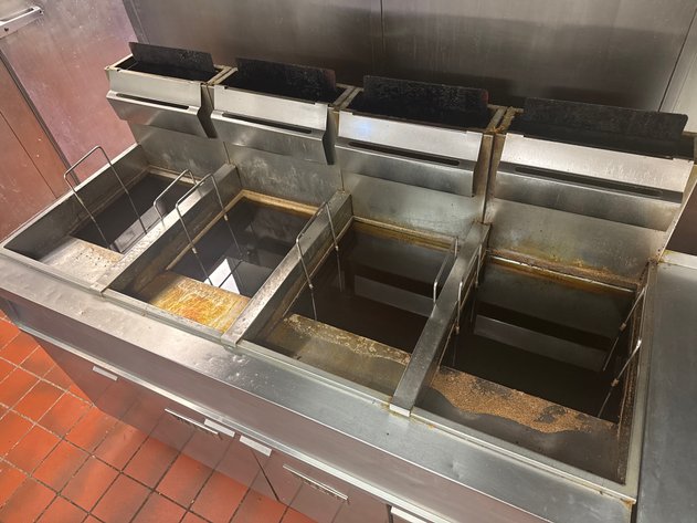 Image for Vulcan 4GR45MF-1 4-Vat Natural Gas Deep Fryer