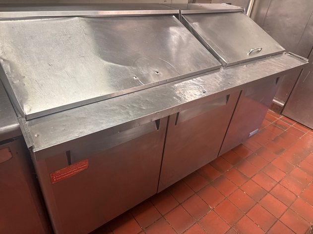 Image for Turbo Air MST-72-30 Commercial Refrigerated Prep Table