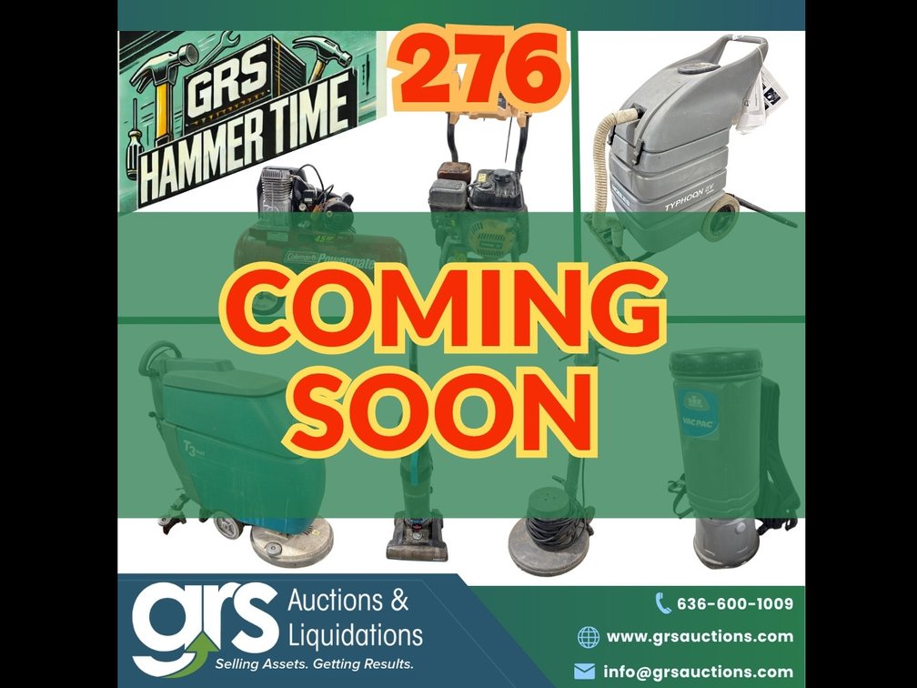 Image for Hammer Time 276 | Cleaning Machines, Floor Scrubbers, Polishing & Power Equipment!