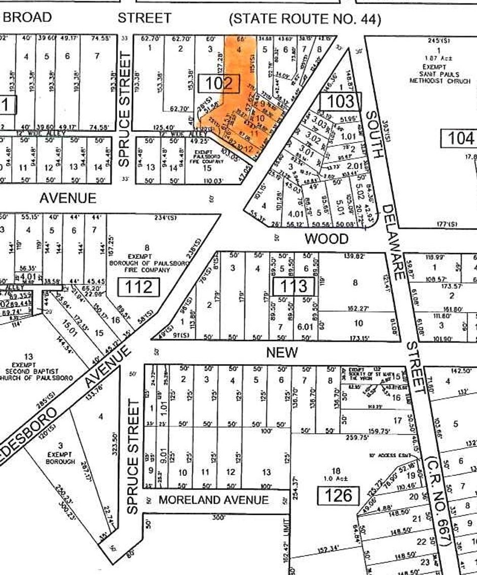 Image for Attention Savvy Investors & Developers - Lot Assemblage Available in DSR Zoning Area in Paulsboro