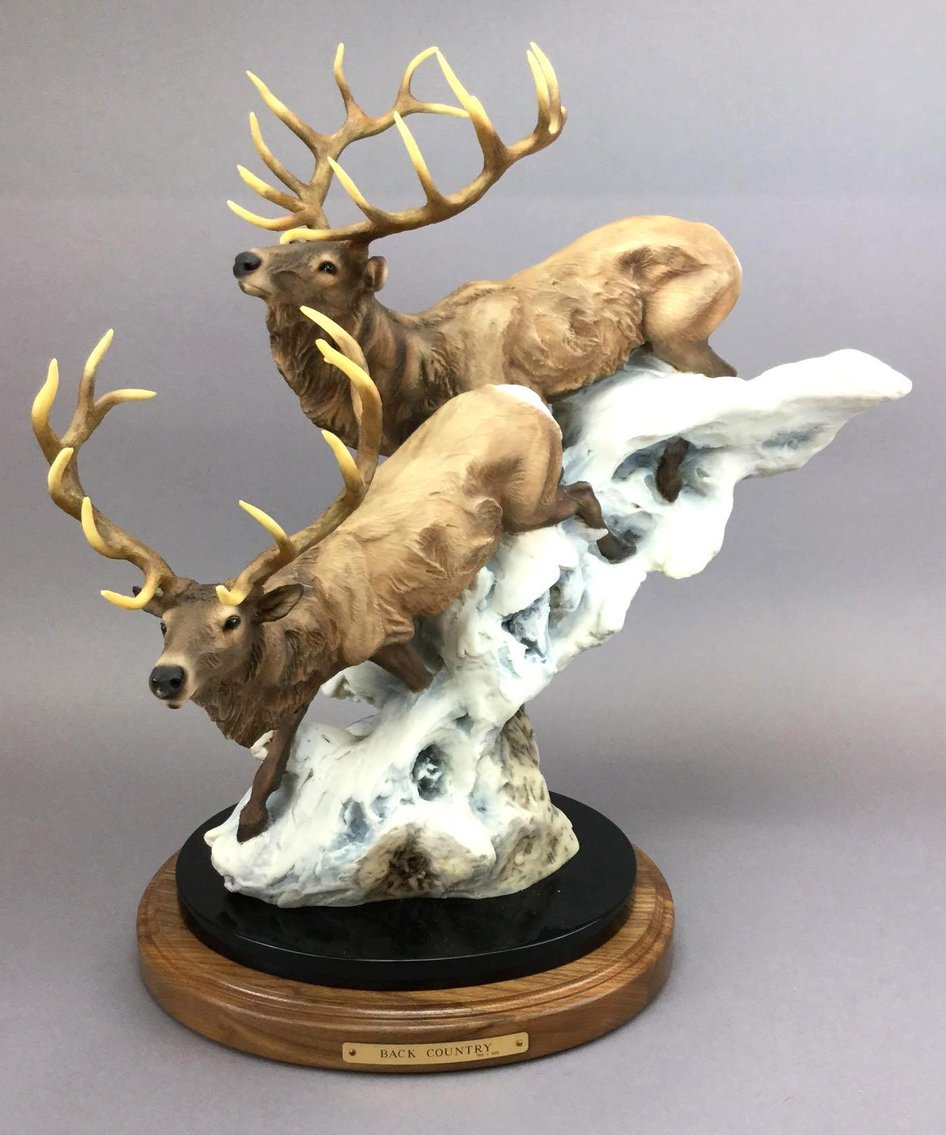Alderfer Online: Mill Creek Studios Wildlife Sculptures Auction