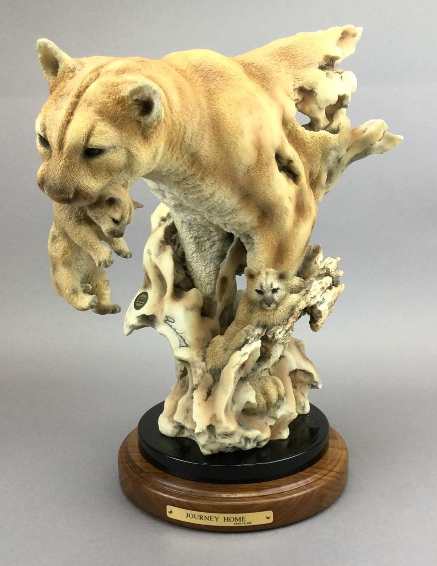 Alderfer Online: Mill Creek Studios Wildlife Sculptures Auction