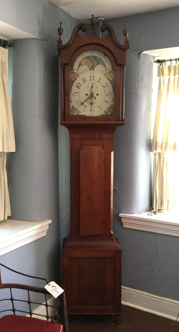 Image for Alderfer Online - Pottstown, PA: 6-3-19 | Featuring John Esterle Tall Case Clock, Dry Sink, Slant Front Desk, Primitives & More!