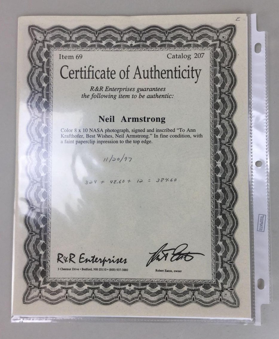 Image for Alderfer Online - Autograph Auction Part 4: 8-7-19