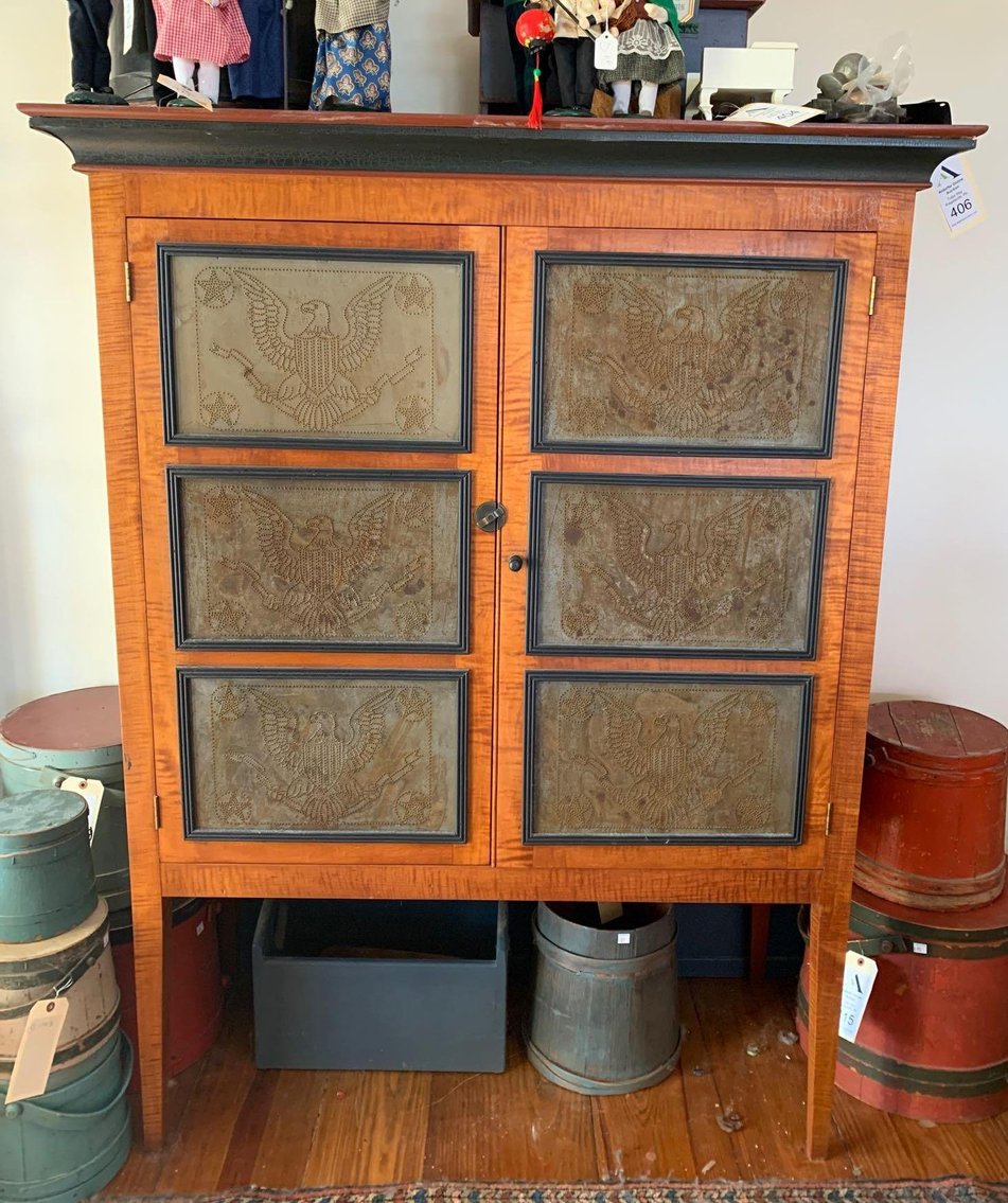 Image for Alderfer Online - Riegelsville, PA, PART 2 of 3: 12-16-19 | Stunning Collections Include Furnishings, Firkins, Folk Art, Wood Toys, Shore Birds, Noah's Arks, German Smokers, Byers Choice, Holiday & Patriotic Decoratives, Pottery, Rugs & Much More