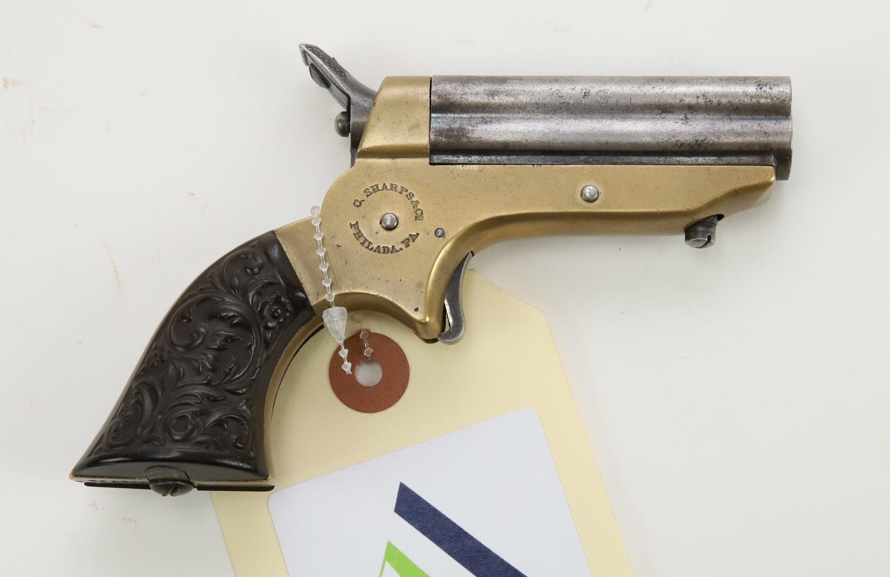Image for C. Sharps Model 1 four barrel pepperbox pistol.