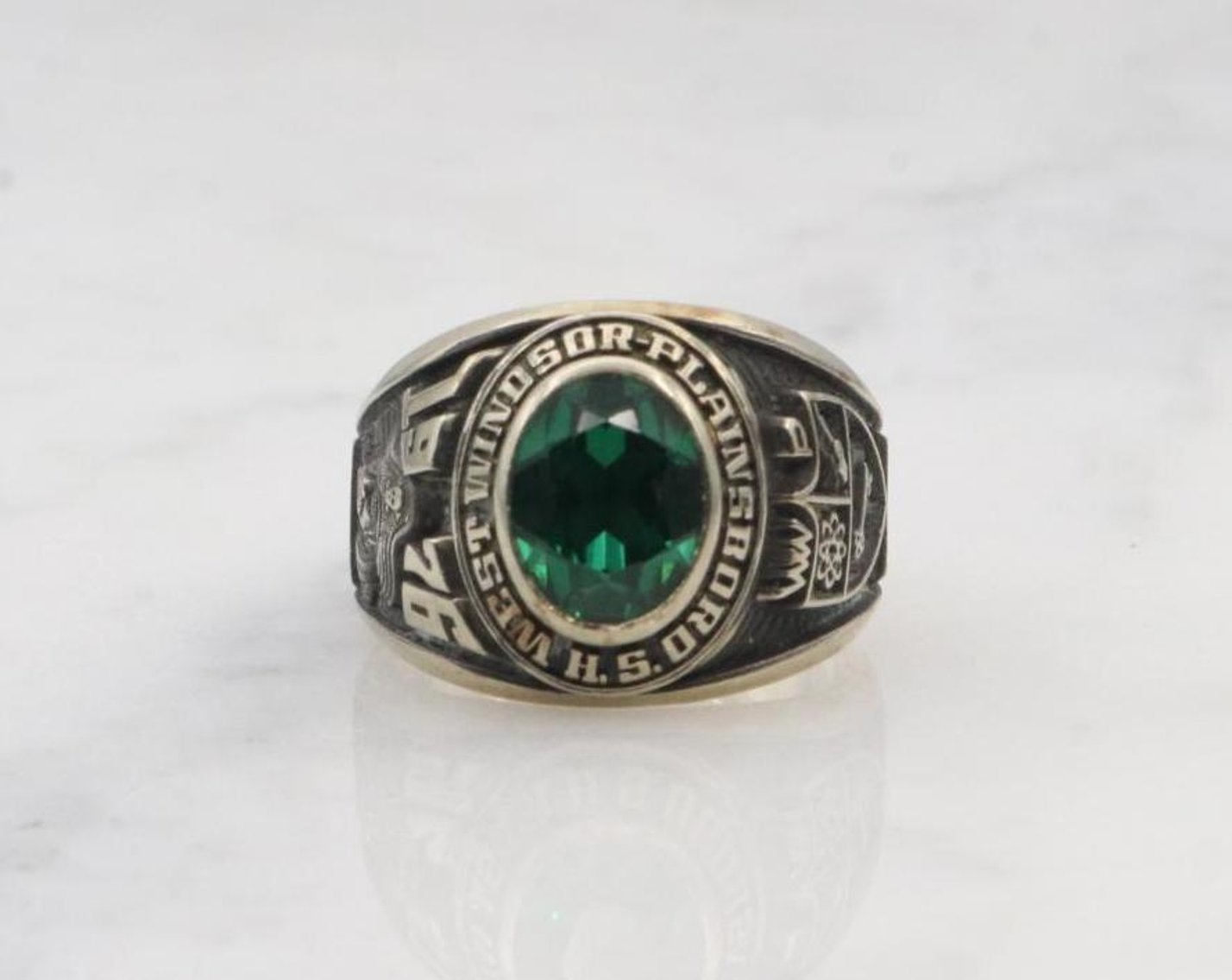 Image for 10KW Gold West Windsor Plainsboro HS 1976 Class Ring