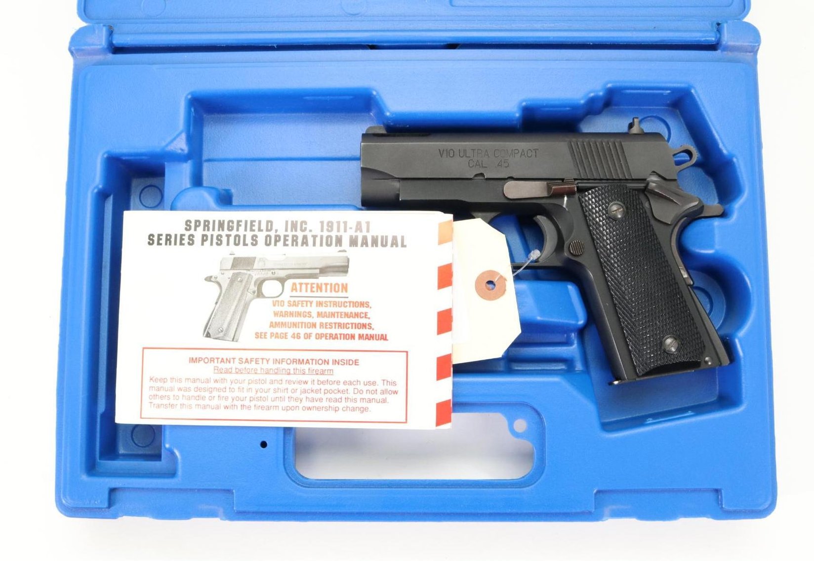 Image for Springfield Armory V10 Ultra Compact semi auto pistol