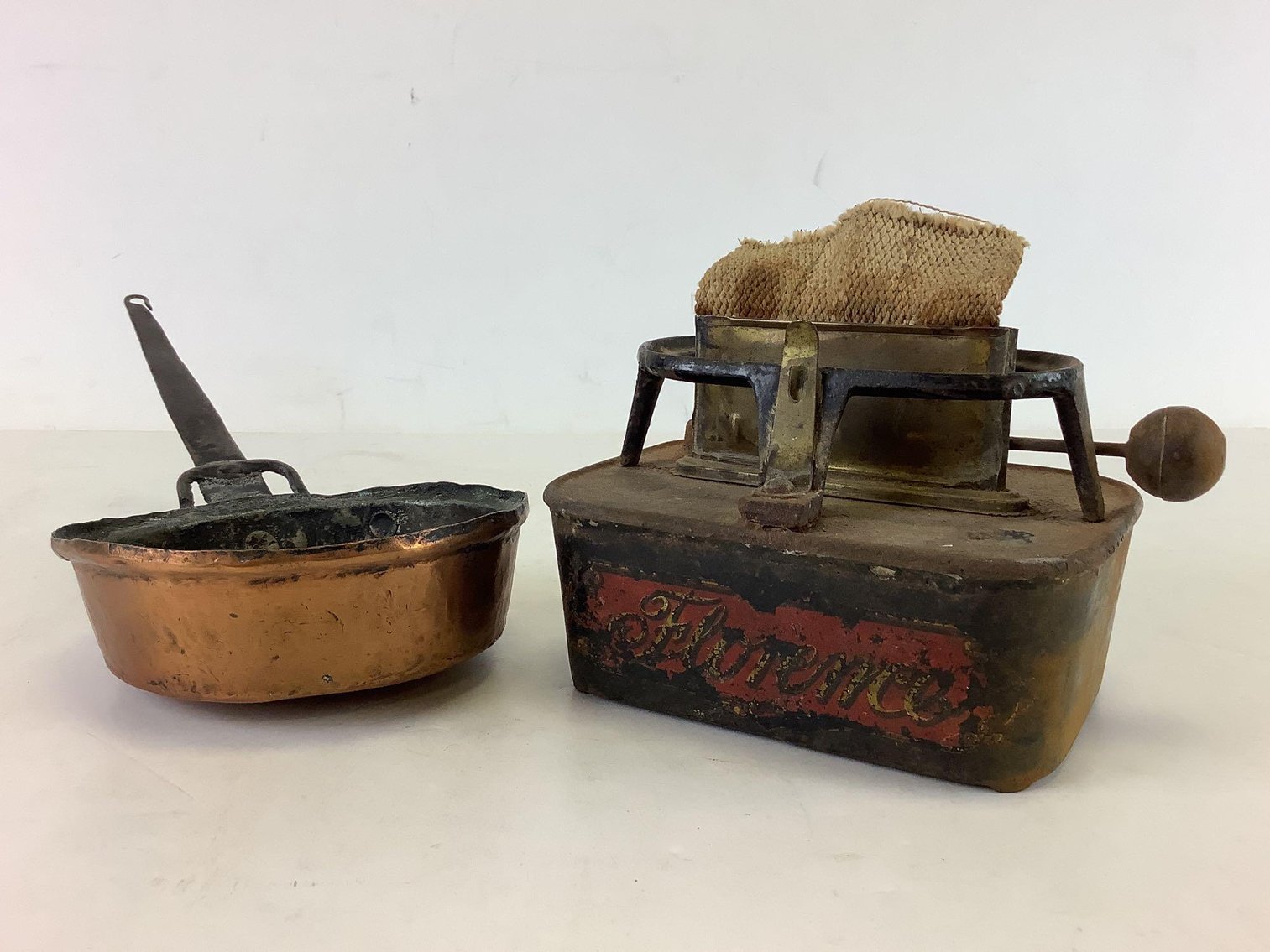 Image for Sad Iron Heater and Copper Pan