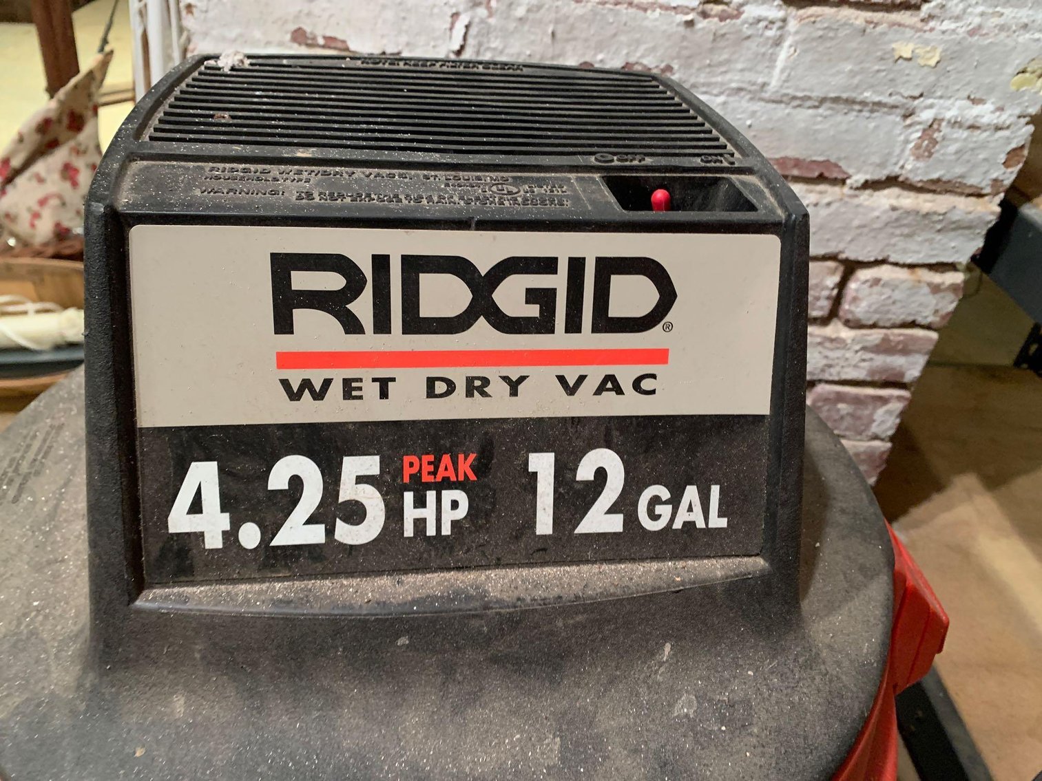 Image for Ridgid Wet Dry Vac and Filter