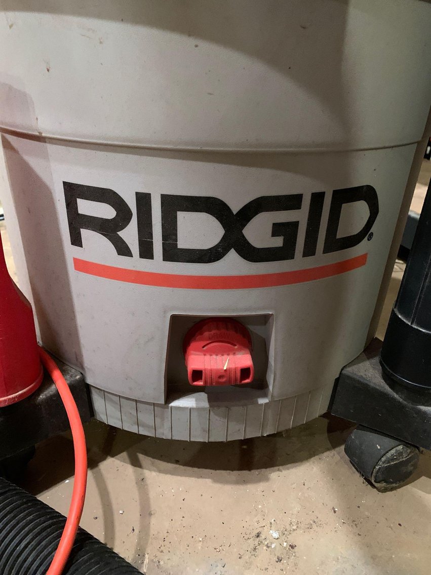 Image for Ridgid Wet Dry Vac and Filter