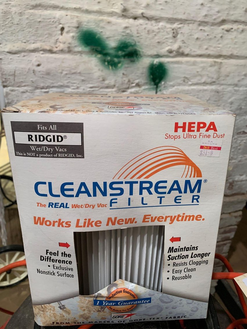 Image for Ridgid Wet Dry Vac and Filter
