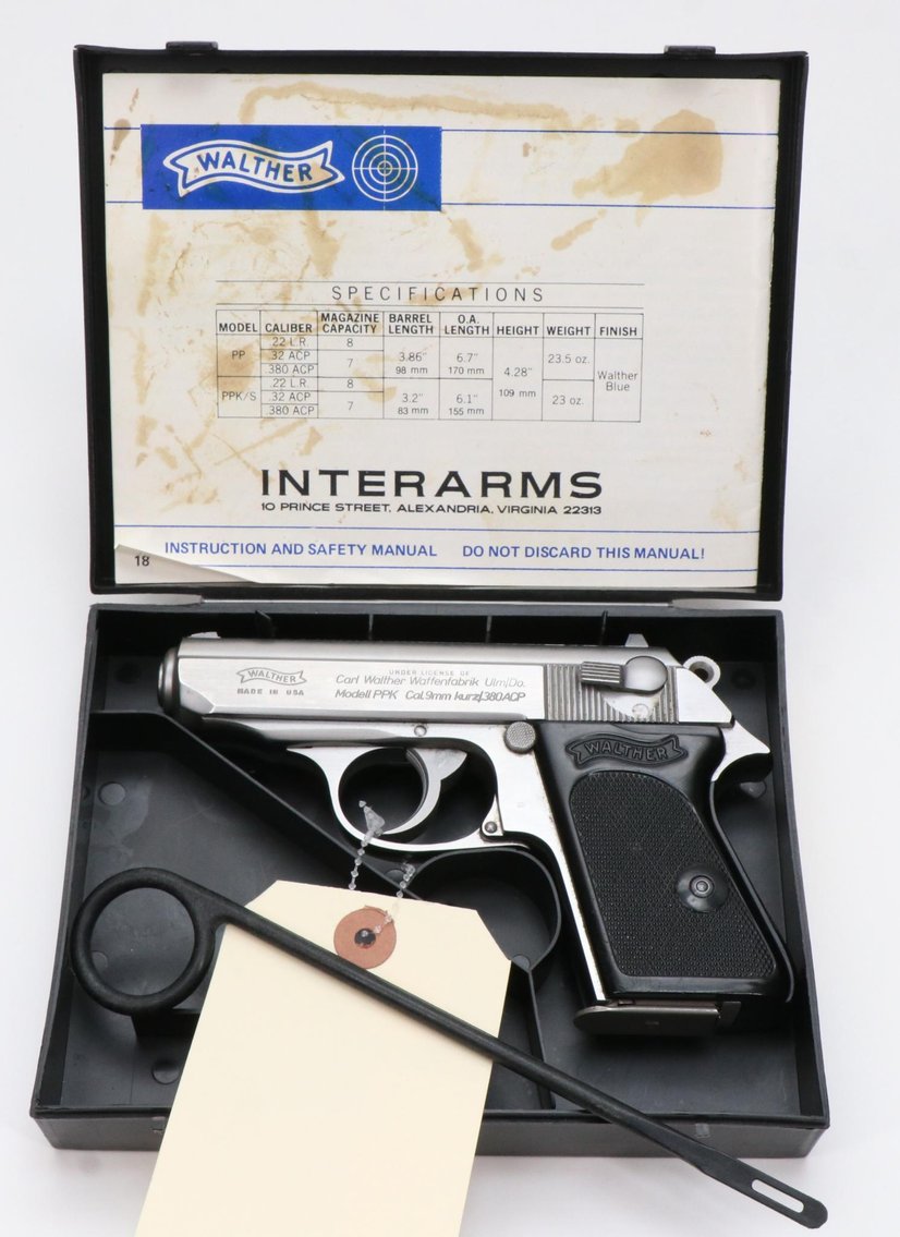 Image for Walther / Interarms PPK Semi Automatic Pistol